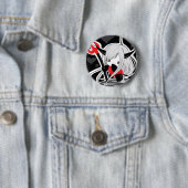 Devil Girl Ronde Button 5,7 Cm (In situ)