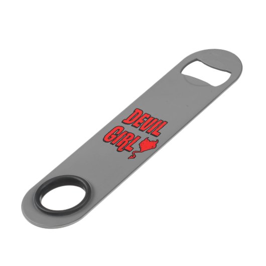 Devil Girl Speed Bottle Opener Flessenopener (Achterkant Gekanteld)