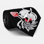 Devil Girl Stropdas (Opgerold)