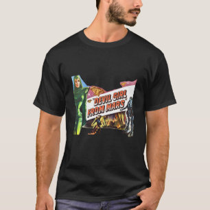 Devil Girl van Mars Retro Sci Fi T-shirt