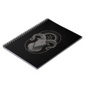Devil Goat Pentagram Baphomet Satan Occult Satanic Notitieboek (Linkerzijde)