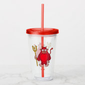 Devil Gorilla Acryl Drinkbeker (Voorkant)
