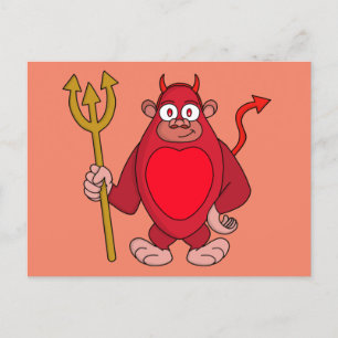Devil Gorilla Briefkaart