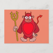 Devil Gorilla Briefkaart (Voorkant)