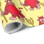 Devil Gorilla Cadeaupapier (Rol Hoek)