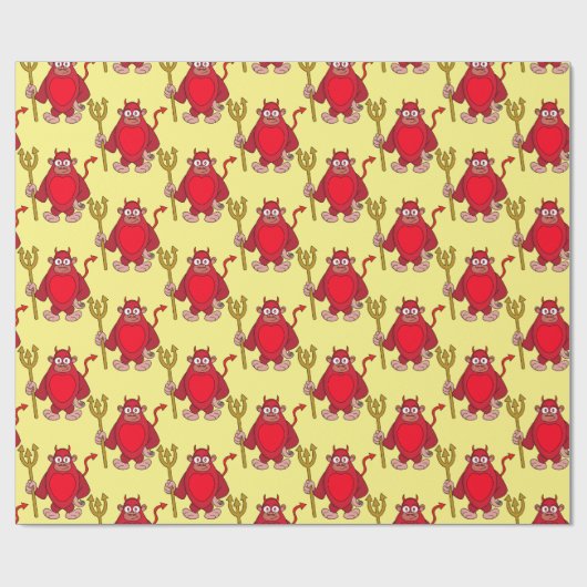 Devil Gorilla Cadeaupapier (Vlak)