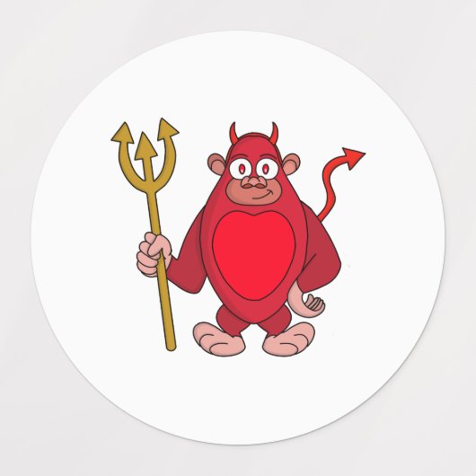 Devil Gorilla Labels (Design 1)