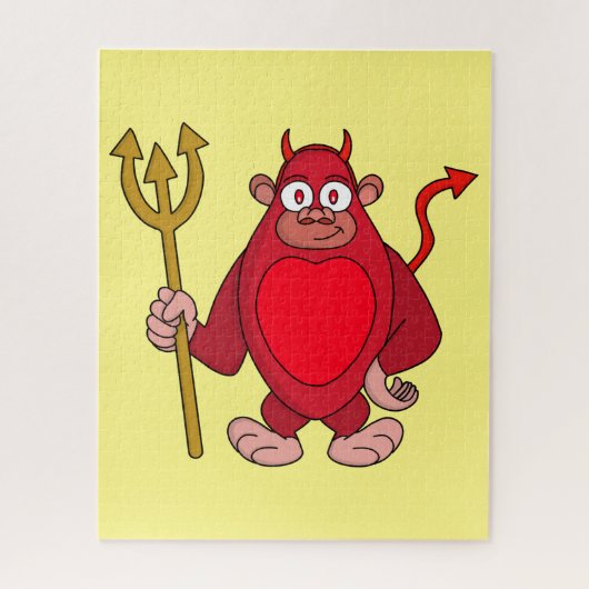 Devil Gorilla Legpuzzel (Verticaal)