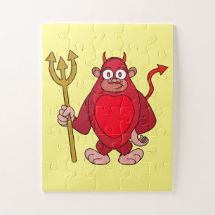 Devil Gorilla Legpuzzel