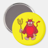 Devil Gorilla Magneet (Voorkant / Achterkant)