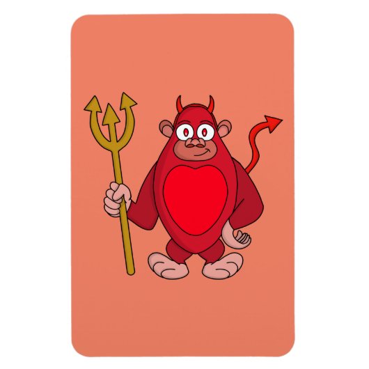Devil Gorilla Magneet (Verticaal)