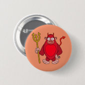 Devil Gorilla Ronde Button 5,7 Cm (Voorkant /achterkant)