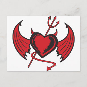 Devil Heart Briefkaart