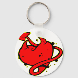 Devil Heart Tattoo Sleutelhanger