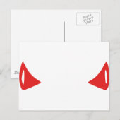Devil Horns Briefkaart (Voorkant / Achterkant)