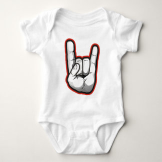 Devil Horns Hand Gesture Romper