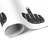 Devil Horns sign language pictogram for rock music Cadeaupapier (Rol Hoek)