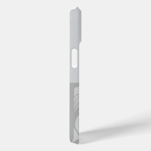 DEVIL iPhone Cases Trend Abstract Zwart Wit (Achterkant / Rechts)