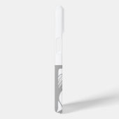 DEVIL iPhone Cases Trend Abstract Zwart Wit (Achterkant / Rechts)