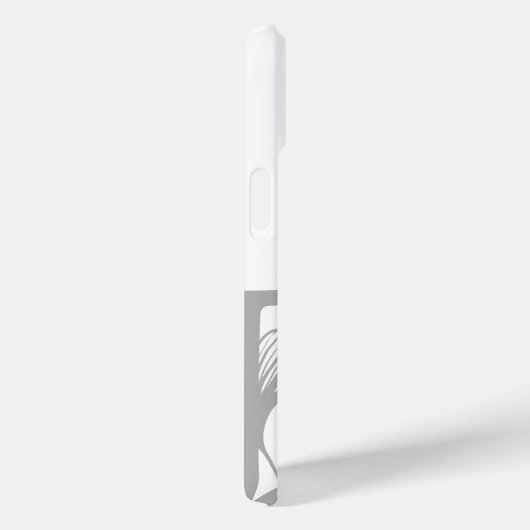 DEVIL iPhone Cases Trend Abstract Zwart Wit (Achterkant / Rechts)