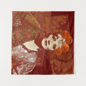 Devil is een vrouw wandkleed (Voorkant (horizontaal))