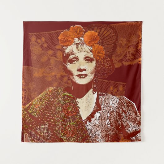 Devil is een vrouw wandkleed (Voorkant)