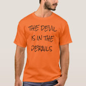 DEVIL IS IN DE DERAILS T-SHIRT (Voorkant)