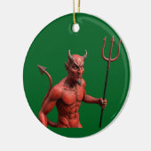 Devil Keramisch Ornament (Links)