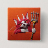 Devil Kitten Button (Voorkant)