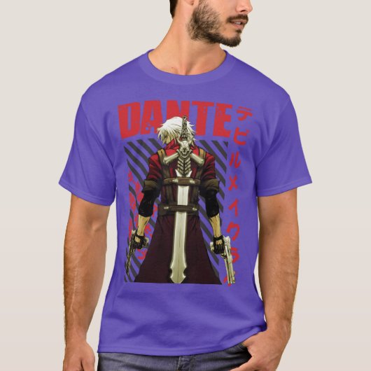 Devil May Cry Dante Sparda T-shirt (Voorkant)
