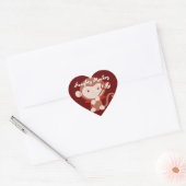 Devil Monkey Heart Stickers (Envelop)
