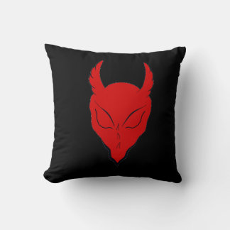 DEVIL PILLOW DECORATIVE ART PRINT KUSSEN