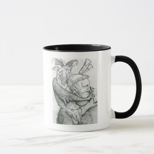 Devil Plays Man Head as a Saxophone, 1144 Mok (Rechts)