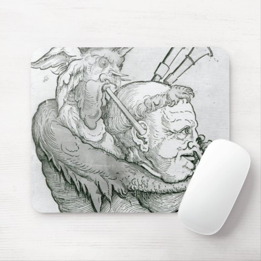 Devil Plays Man Head as a Saxophone, 1144 Muismat (Met muis)