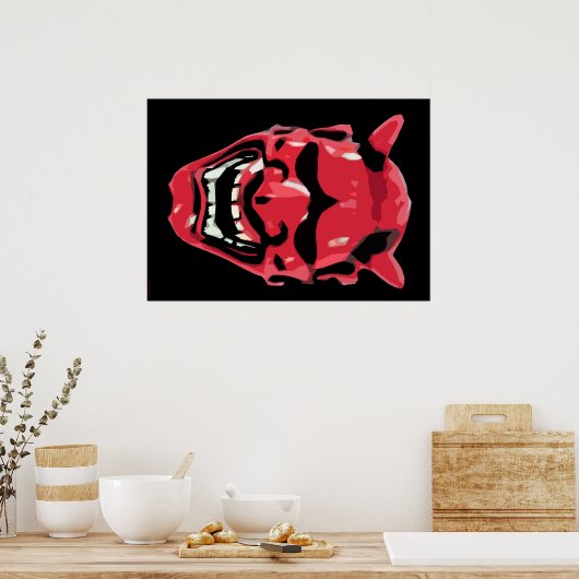 Devil Poster (Keuken)