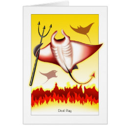 Devil Ray (Ray's hel!) Birthday Card