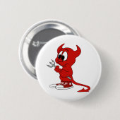 Devil Red Demon Cartoon Satan Evil Hell Heat Ronde Button 5,7 Cm (Voorkant /achterkant)