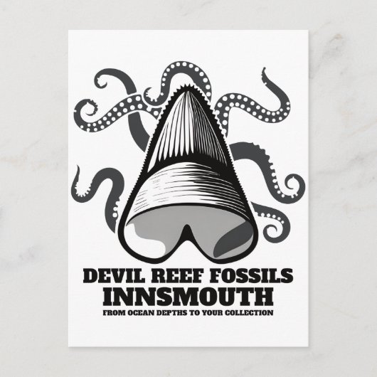 Devil Reef Shark Teeth Trader Innsmouth Briefkaart (Voorkant)