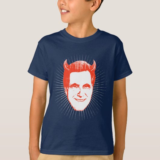 DEVIL ROMNEY BURST.png T-shirt (Voorkant)