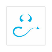 Devil sketch  zelfinktende stempel (Design)