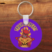 Devil Skull Sleutelhanger (Voorkant)