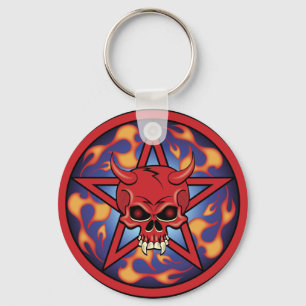 Devil Skull Sleutelhanger