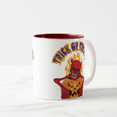 Devil Skull Tweekleurige Koffiemok (Voorkant rechts)