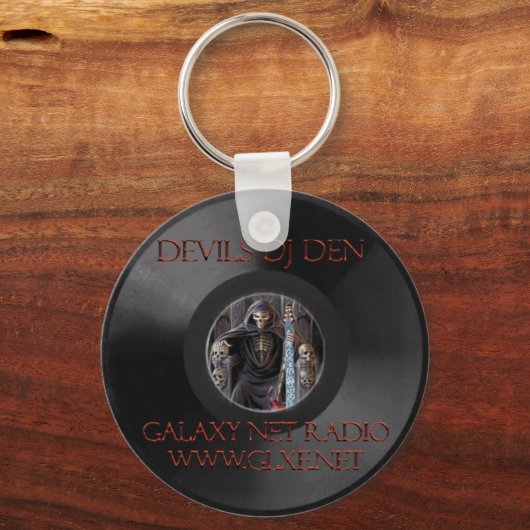 Devil Sleutelhanger Round (Voorkant)