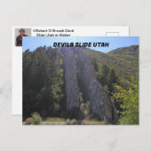 Devil Slide Utah Briefkaart (Voorkant / Achterkant)
