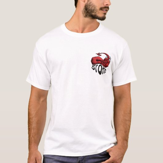 Devil Sloth Own Your Sin T-shirt (Voorkant)