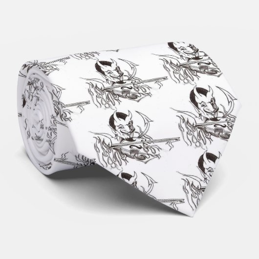 Devil Speel het Stropdas Fiddle (Opgerold)