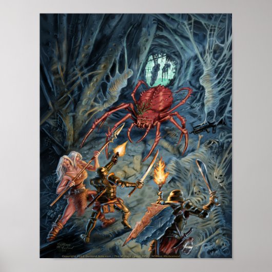 Devil Spider Attack Poster (Voorkant)