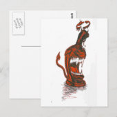 DEVIL SPRAY KAN BRIEFKAART (Voorkant / Achterkant)