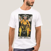 Devil  Tarot Kaart T-shirt (Voorkant)